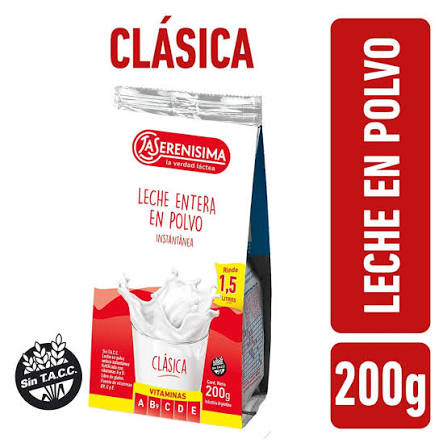 LECHE EN POLVO EST 200 GRS